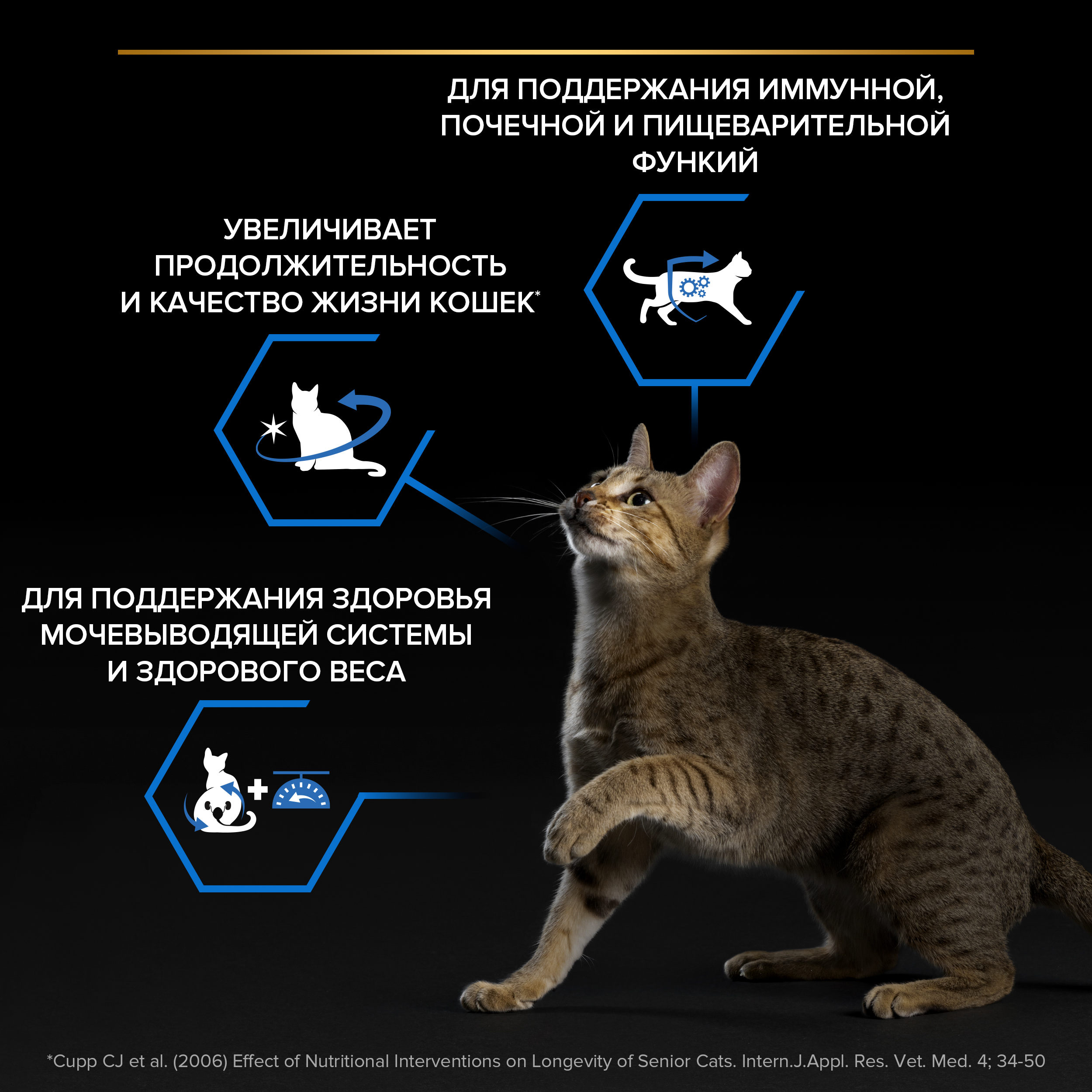 Сухой корм PRO PLAN® Sterilised LONGEVIS® для стерилизованных кошек старше 7 лет с индейкой, 400 г