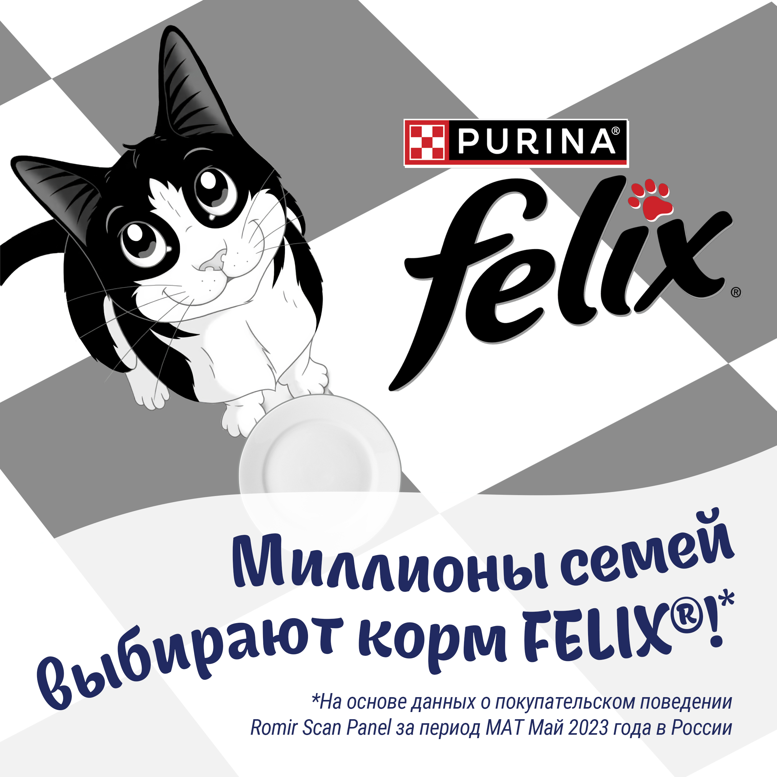 Влажный корм FELIX® Sensations с уткой в соусе с морковью 75 г х 26 шт