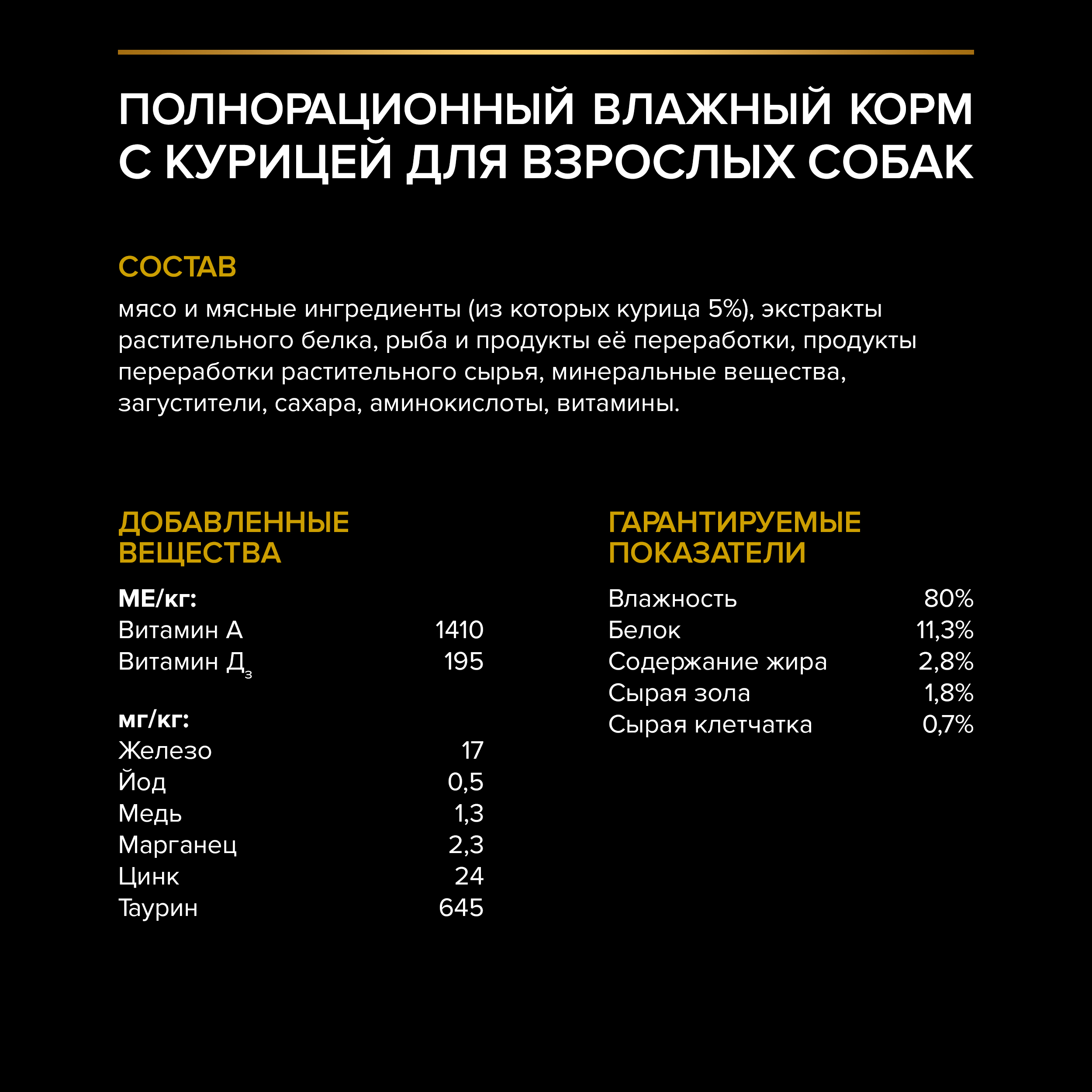 Влажный корм PRO PLAN® для взрослых собак мелких и карликовых пород, склонных к набору веса, с курицей в соусе, 85 г
