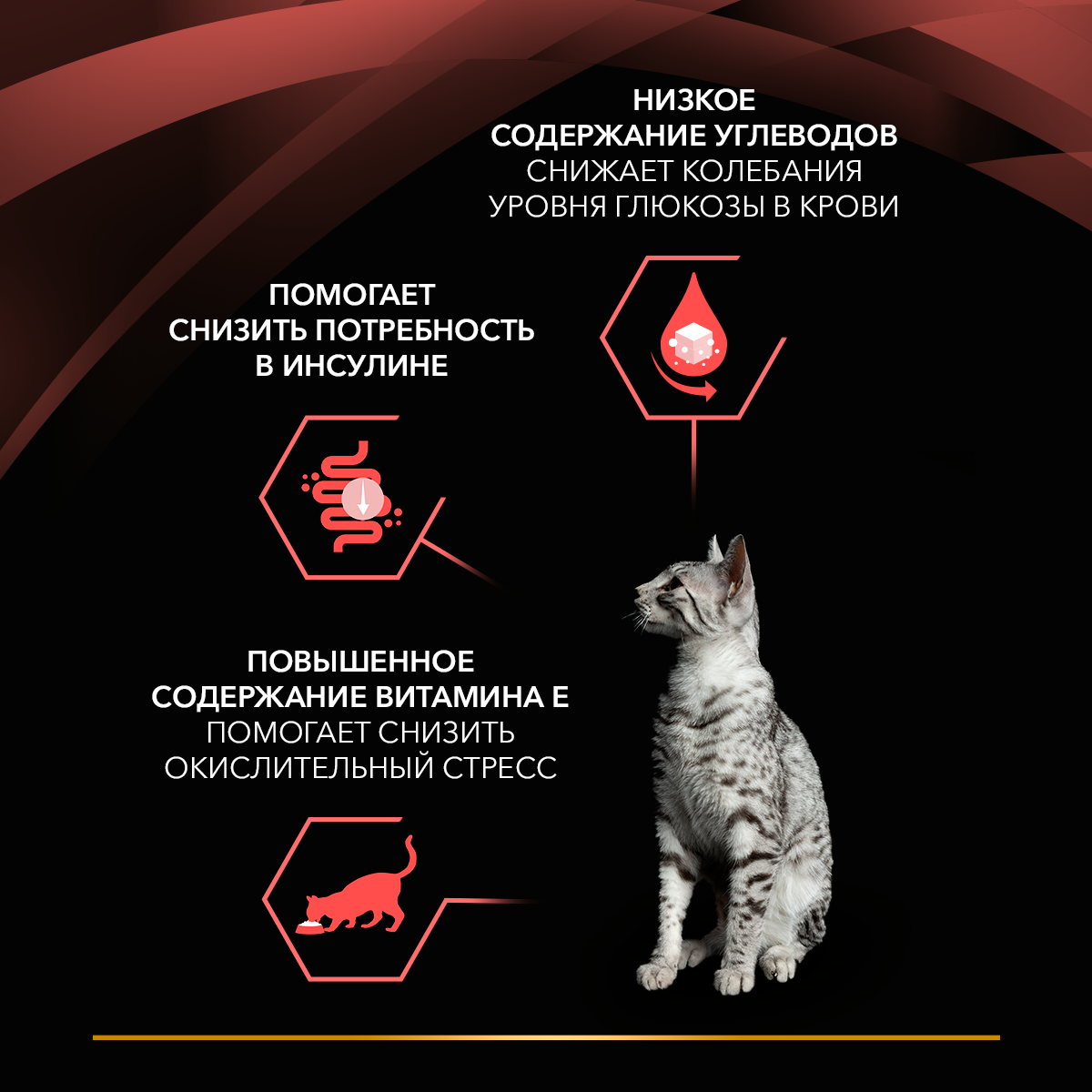 Влажный корм для котят и взрослых кошек диетический PRO PLAN® VETERINARY DIETS DM St/Ox Diabetes Management при диабете с курицей, 85 г x 26 шт.