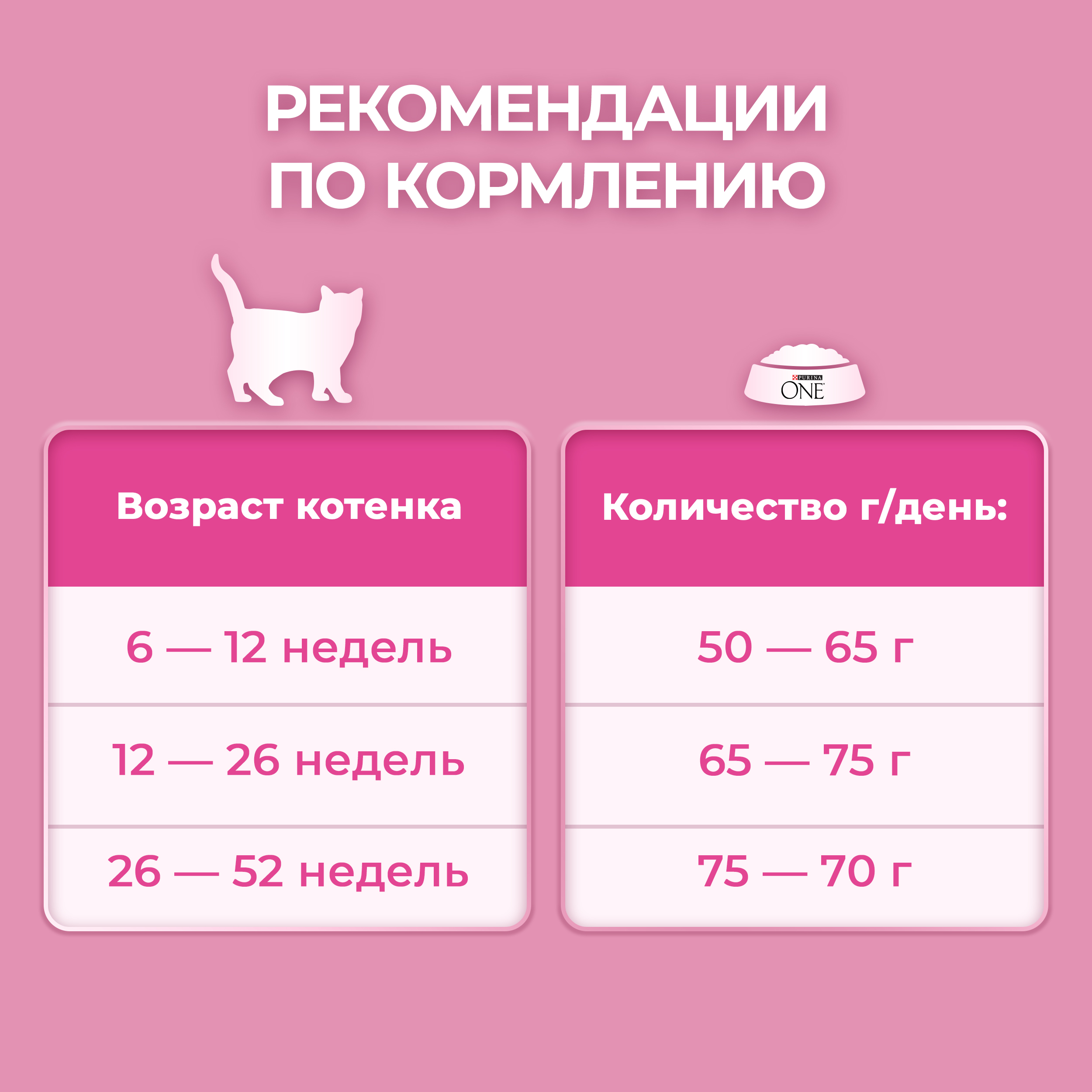 Сухой корм PURINA ONE® для котят с курицей 750 г