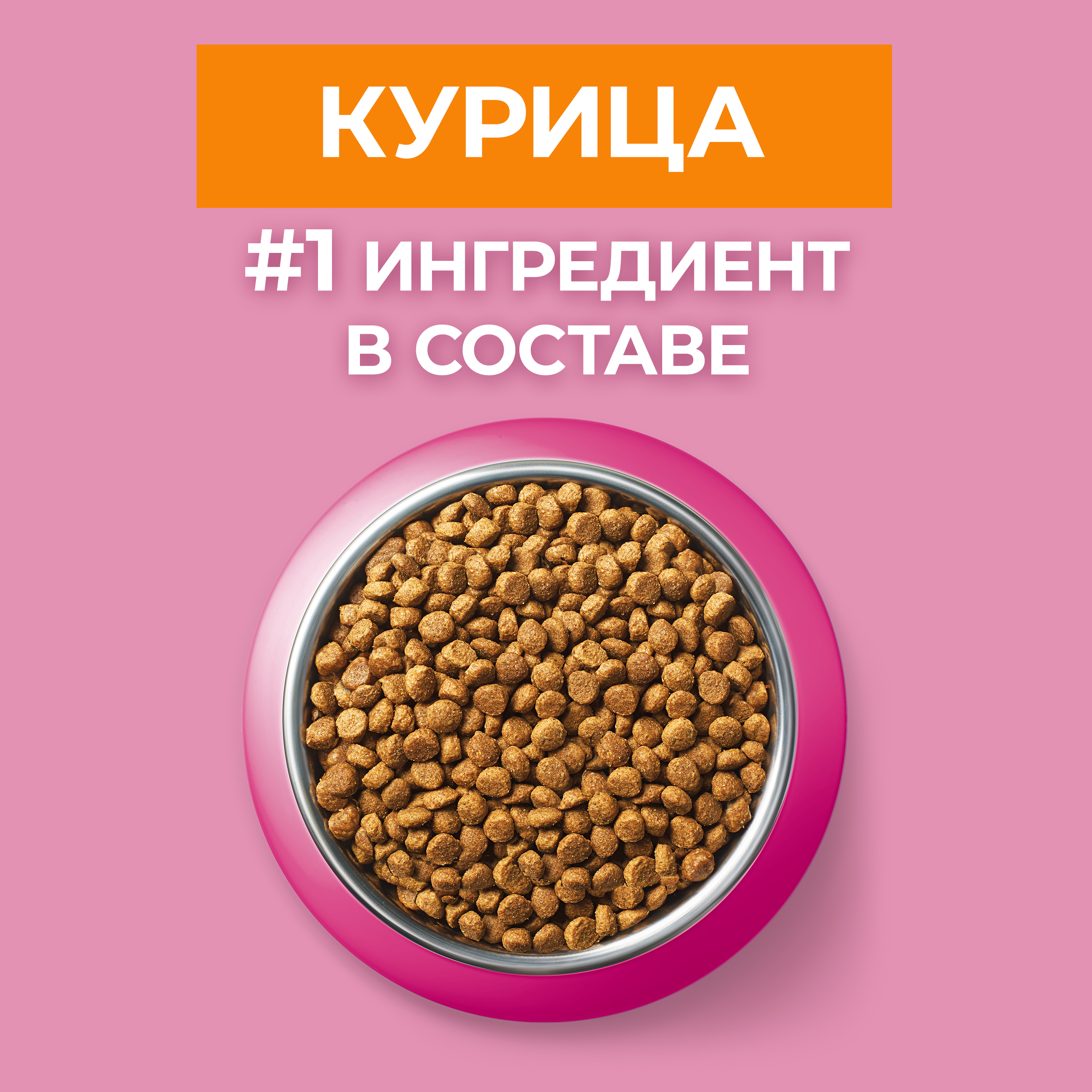 Сухой корм PURINA ONE® для котят с курицей 750 г