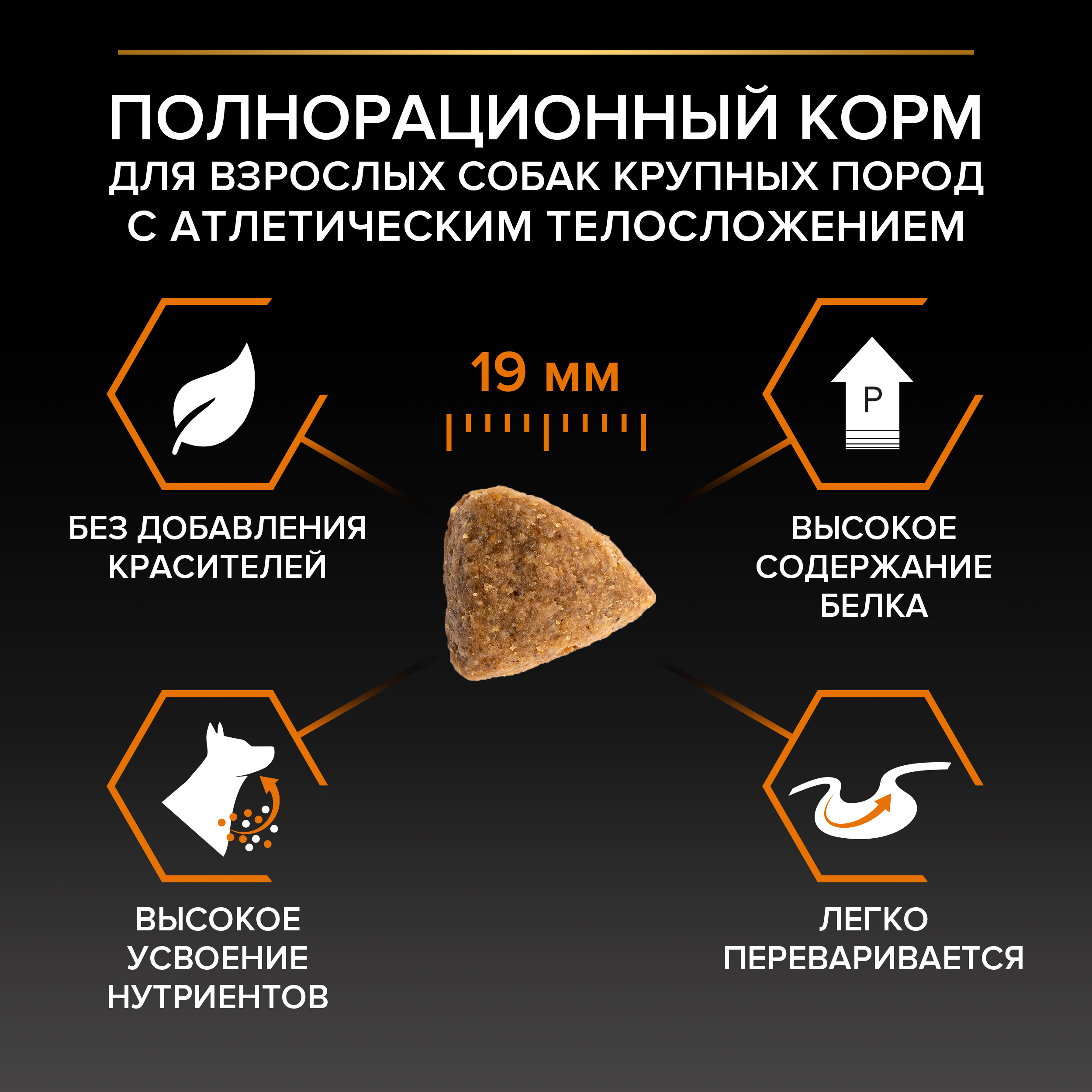 Сухой корм PRO PLAN® EVERYDAY NUTRITION для взрослых собак крупных пород с атлетическим телосложением с курицей, 14 кг