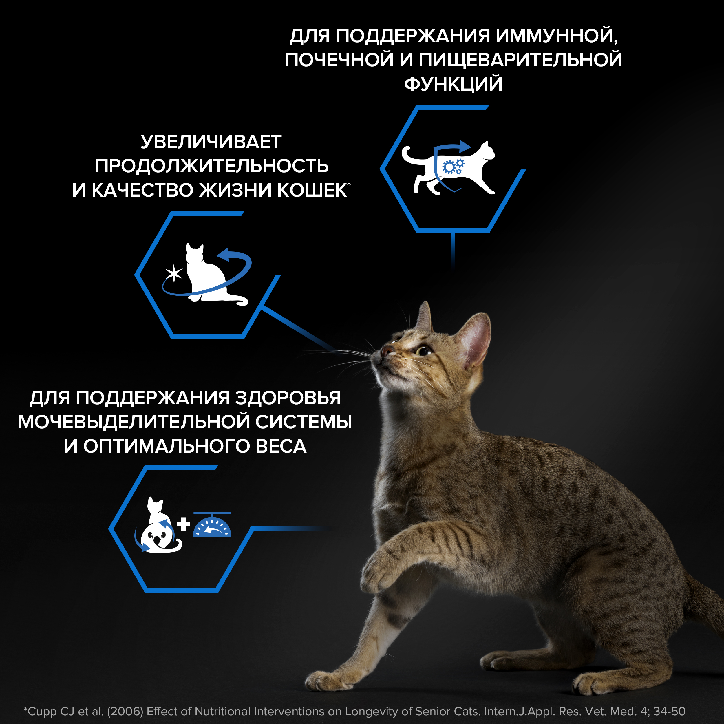 Сухой корм PRO PLAN® Sterilised LONGEVIS® для стерилизованных кошек старше 7 лет с индейкой, 3 кг