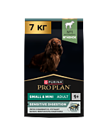 Сухой корм PRO PLAN® SENSITIVE DIGESTION для взрослых собак мелких и карликовых пород с чувствительным пищеварением с ягненком, 7 кг