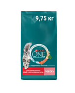 Сухой корм PURINA ONE® для стерилизованных кошек и кастрированных котов с лососем 9,75 кг