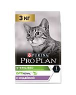 Сухой корм PRO PLAN® RENAL PLUS для взрослых стерилизованных кошек, с высоким содержанием индейки 3 кг