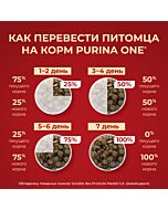 Сухой корм PURINA ONE® для щенков средних и крупных пород с курицей и рисом 700 г