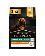Сухой корм PRO PLAN® для взрослых собак мелких и карликовых пород, с высоким содержанием курицы 3 кг