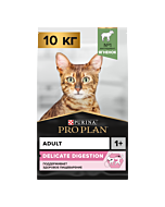 Сухой корм для кошек Pro Plan Delicate при чувствительном пищеварении с ягненком 10 кг