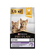 Сухой корм PRO PLAN® HEALTHY START для котят с курицей 1.5 кг