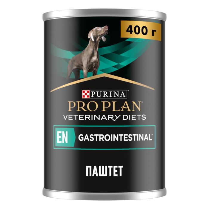 Купить Влажный корм Pro Plan® Veterinary Diets EN для собак при  расстройствах пищеварения, консерва, 400 г -официальный интернет-магазин  Purina