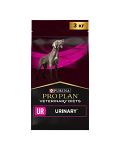Сухой корм PRO PLAN® VETERINARY DIETS UR Urinary диетический для собак при болезнях нижних отделов мочевыводящих путей, 3 кг