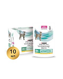 Влажный корм для кошек Pro Plan Veterinary Diets при расстройствах пищеварения с курицей 85 г х10 шт