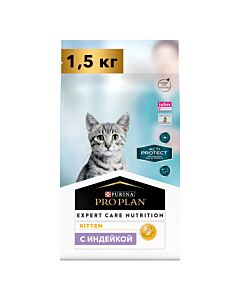 Сухой корм PRO PLAN ACTI PROTECT для котят, с высоким содержанием индейки, 1,5кг