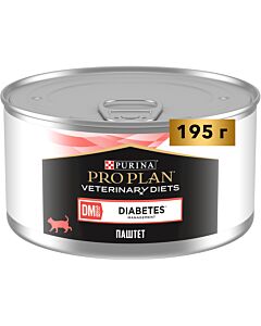 Влажный корм для кошек Pro Plan Veterinary Diets DM при диабете 195 г