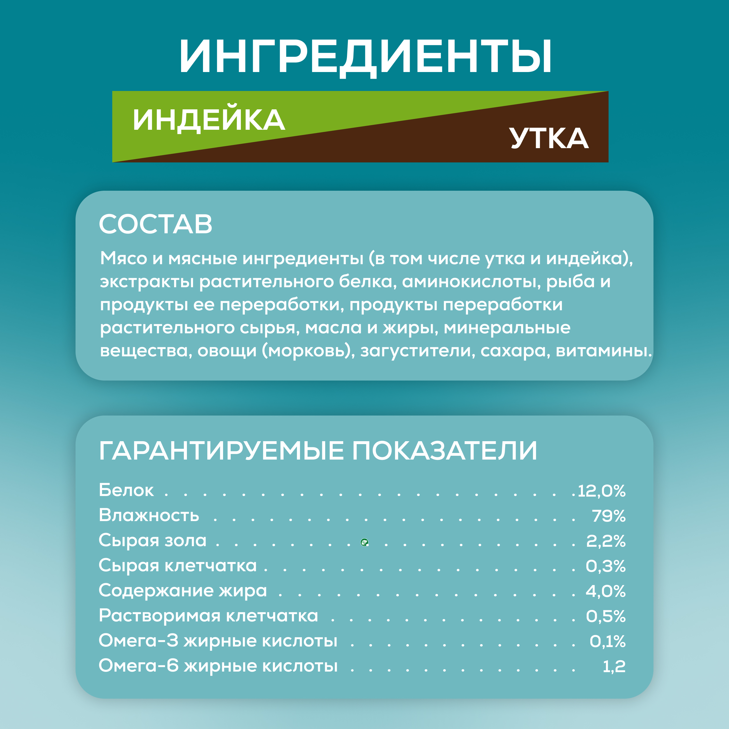 Влажный корм PURINA ONE® для кошек особенно привередливых к вкусу, индейка и утка с морковью, 75г х 26 шт