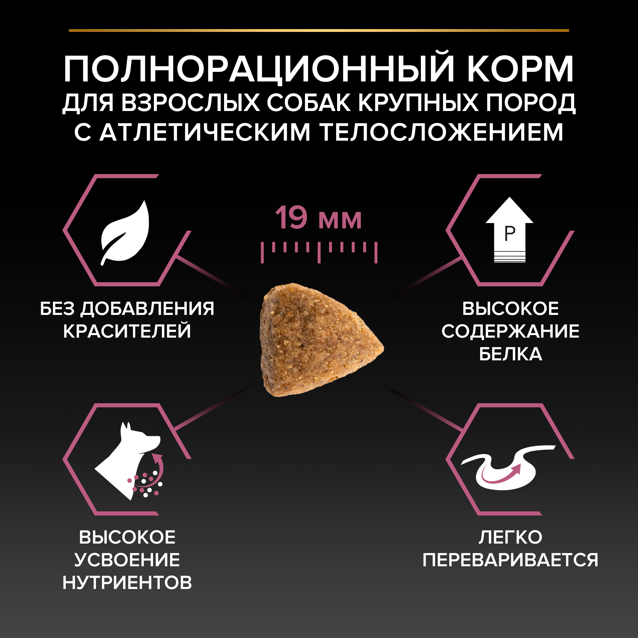 Сухой корм PRO PLAN® SENSITIVE SKIN для взрослых собак крупных пород с атлетическим телосложением с чувствительной кожей с лососем, 14 кг